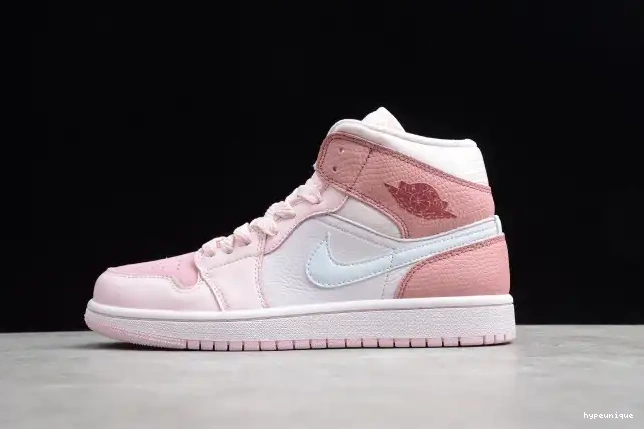 HYPE CW5379-600 Jordan Air Pink Digital Mid 1 0520